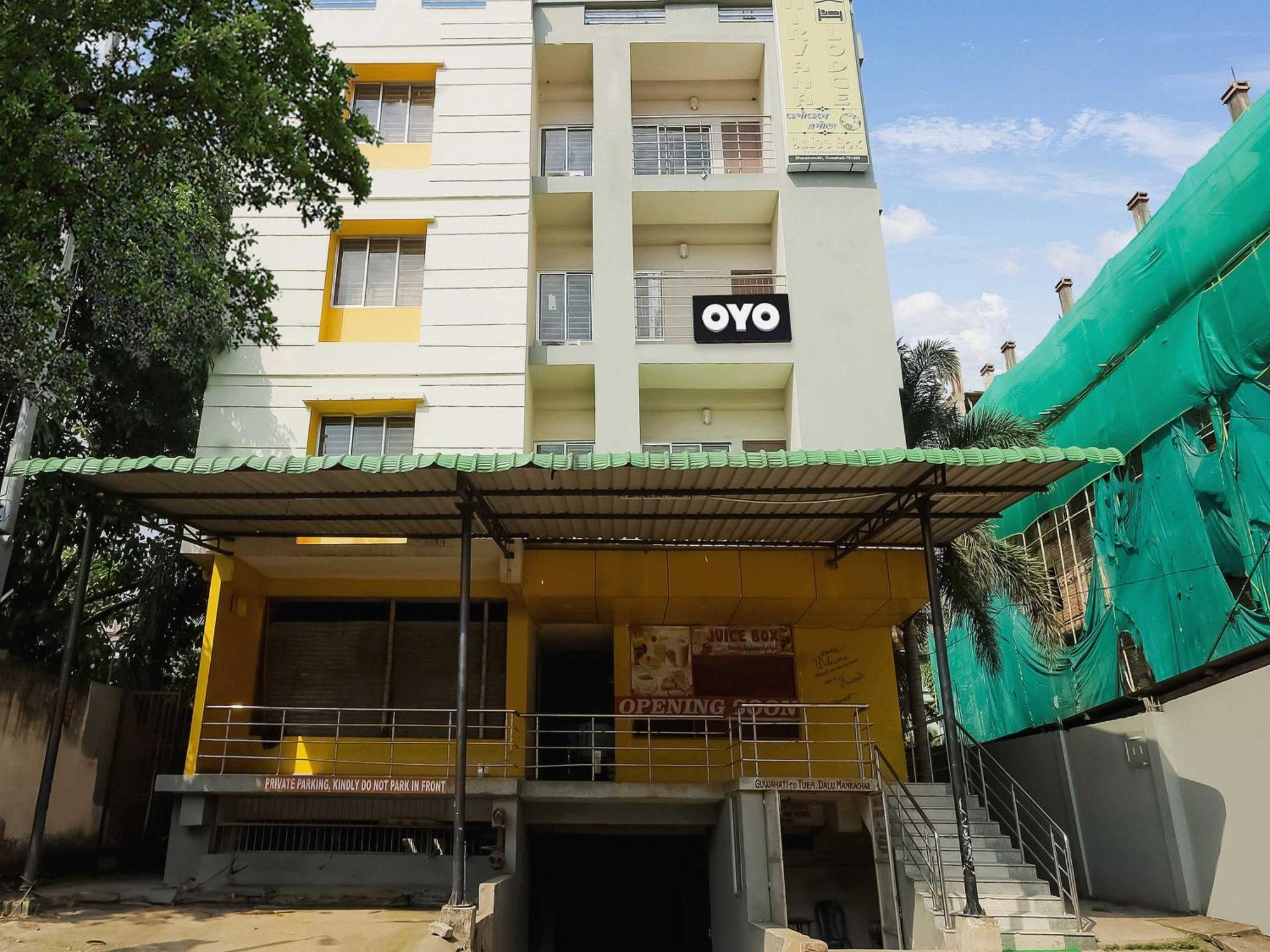 Hotel O Nirvana Lodge Guwahati Exterior foto